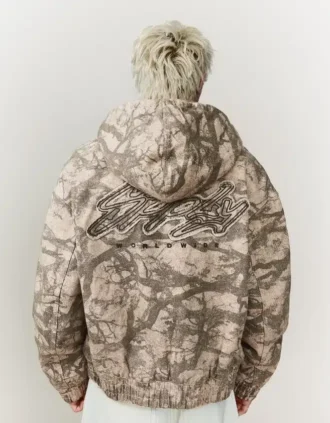 Printed Hooded Jacket – Jackets