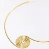 Rigid Spiral Necklace