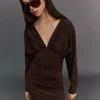 Ruched Mini Dress – Dresses and Jumpsuits