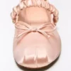 Sateen Ballerina Flat – Women