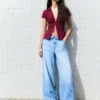 Short Sleeve Shirt with Zip Short Sleeve Shirt with Zip