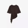 Short Sleeve T-Shirt with Gathering – #Bershkastyle – Women Short Sleeve T-Shirt with Gathering – #Bershkastyle – Women