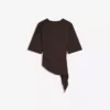 Short Sleeve T-Shirt with Gathering – #Bershkastyle – Women Short Sleeve T-Shirt with Gathering – #Bershkastyle – Women