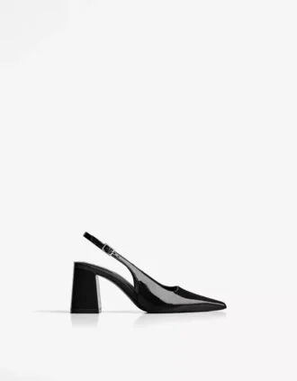 Slingback Block Heel Shoe – Shoes
