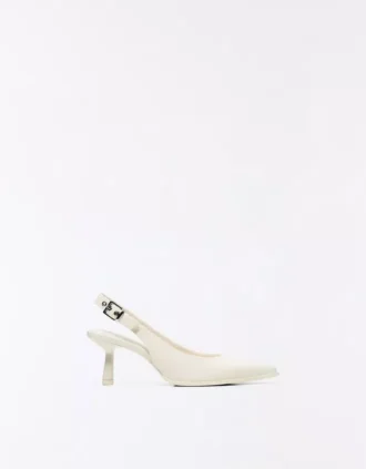 Slingback Kitten-Heel Shoes – Heeled Shoes – Women
