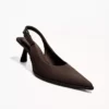 Slingback Kitten-Heel Shoes – Shoes