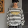 Striped Crew Neck Sweatshirt – Sweatshirts & Hoodies