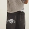 Super Baggy Embroidered Jeans