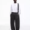 Super Baggy Tailored Fit Trousers with Darts – Pants