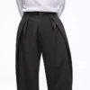 Super Baggy Tailored Fit Trousers with Darts – Pants