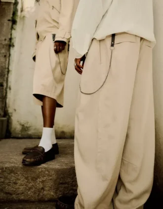 Super Baggy Trousers with Darts – Pants – Men