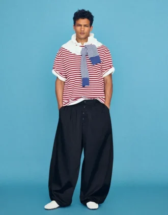 Tailored Fit Barrel Trousers – Bershka Lovers