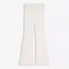 Technical Flared Trousers with Turn-Up Waist – Pants – Women