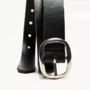 Thin Faux Leather Belt – Accessories
