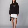 Titanic Print Hood Sweatshirt with Hood