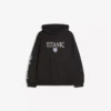 Titanic Print Hood Sweatshirt with Hood