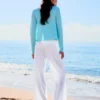 Trousers with Fold-Over Waist – Pants