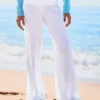 Trousers with Fold-Over Waist – Pants
