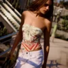 Tulle Bandeau Top