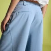 Voluminous Double Fabric Trousers
