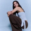 Voluminous Double Fabric Trousers – Pants