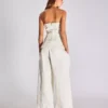 Wide-Leg Low-Rise Darted Jeans
