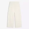 Wide-Leg Low-Rise Darted Jeans