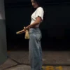 Wide-Leg Low-Rise Jeans