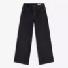 Wide-Leg Low-Rise Jeans – Pants