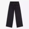 Wide-Leg Low-Rise Jeans – Pants