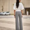 Wide-Leg Trousers – Pants