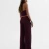 Wide-Leg Trousers with Elasticated Waist