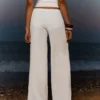 Wide-Leg Trousers with Elasticated Waist