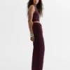 Wide-Leg Trousers with Elasticated Waist